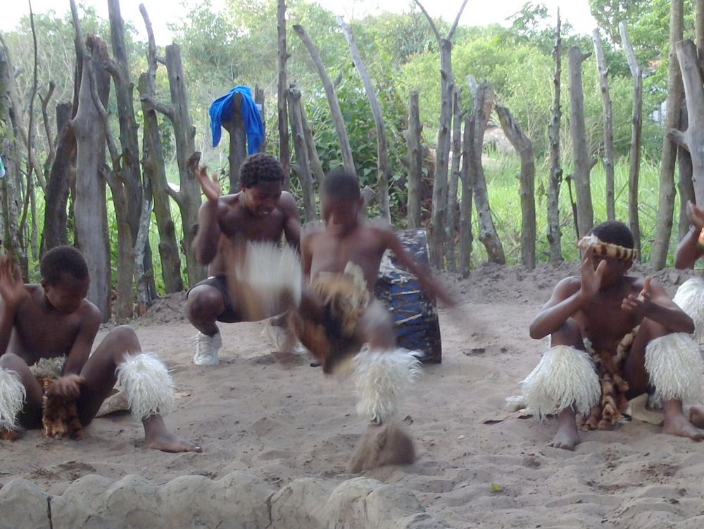 Zulu Tribal Dance Performance.